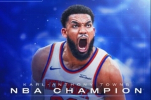 为你骄傲！肯塔基大学男篮贺电：唐斯现在成为一名NBA总冠军啦